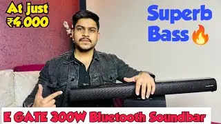 Egate Octopus 330 Sound bar 300 Watt Unboxing & Review/ Dolby Audio 2.1 Channel Home Theatre Sound