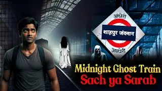 Railway Station- Horror Story |💀☠️| Horror Story In Hindi || Begampur Railway Station Horror Story