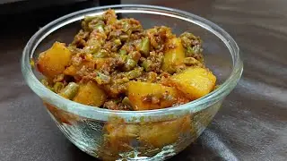 French Beans Aloo Sabzi | Easy Beans Potato Curry | Quick Lunch Dinner Recipe”Recipe-53