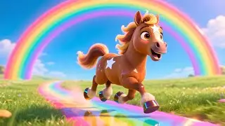 Baby Horse Learns ABC 🐴🔤 | Fun ABC Learning Adventure for Kids | Educational Song