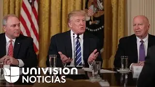Trump brinda su apoyo a pol&eacute;mico plan republicano de salud con el que busca desmantelar Obamacare