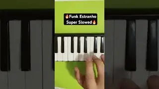 FUNK ESTRANHO(SUPER SLOWED)-Melodika ile Nasıl &Ccedil;alınır #melodikanotaları #melodika #funkestranho