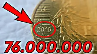 RARE 10 Euro Cent 2010 FRANCE - 76.000.000