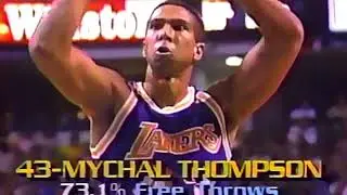 Lakers at SAC Kings, 1990 (Nov 89)