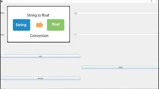 String to Float in Gui Form||Float to String in Gui Form||Java Converting values||Information