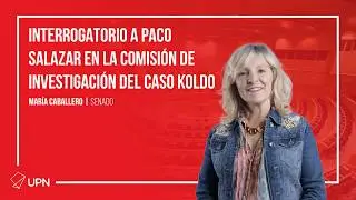 Interrogatorio a Paco Salazar en la Comisión de Investigación Senado - María Caballero (05/02/2026)