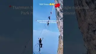 🇨🇳 Climbing China&rsquo;s 999-Step &lsquo;Stairway to Heaven&rsquo; ⛰️ Breathtaking Tianmen Mountain Hike