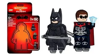 Lego Bricktuber Pack - Batman & Robin #lego #batmanandrobin #legobatman #legodc #legocmf