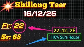Shillong Teer Common Number Today || Shillong Teer Result..🎯😀😄