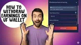 Как вывести деньги с UF WALLET | Подтверждение моего вывода средств