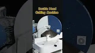 uPVC double head cutting machine | Manual and automatic double head cutting machine #cuttingmachine