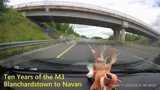 M3 Motorway | Blanchardstown, County Dublin to Navan, County Meath Time Lapse