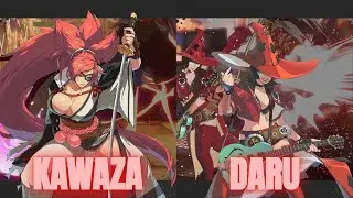 Guilty Gear Strive Kawazakana Baiken VS Daru Ino High Level Gameplay
