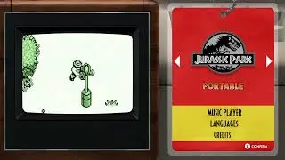 Jurassic Park Classic Games Collection MAIN MENU