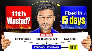 Save Complete Class 11 in 15 days - Perfect Revision Plan with Chapter List #jeemains #jee2027