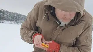 Träningsfiske på Umälven Furuviks avlägg 