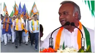 Priyank Kharge Attack on BJP And JDS Leaders on Padayatra Day 4 |
