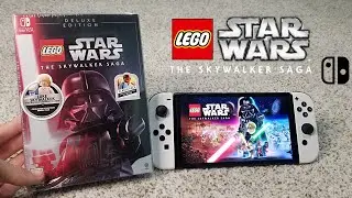 LEGO Star Wars: The Skywalker Saga Deluxe Edition: распаковка и игровой процесс