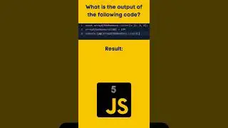 What is the output of the following javascript code? 
