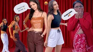 Choti dress ki vjha se panga ho gya 😱 mummy ko ye hot dress pasand nhi 😡
