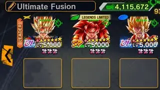 The Ultimate Fusion Warrior!!! Dragon ball Legends