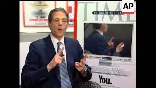 Find out why Time magazine named YOU 'Person of the Year.'