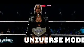 WWE 2K25 - Jade Cargill vs Nia Jax - Evolution 2 PLE (Universe Mode)