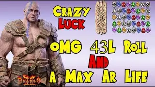 INSANE ROLLS 43LIFE SKILLER+MAX AR LIFE-CRAZY LUCK..