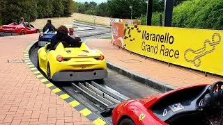 Maranello Grand Race, Ferrari Land Racing your own Custom car at unbelievable ferrari speeds 2019
