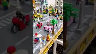 Custom Printed tiles for the LEGO CITY!