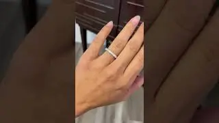 2.26ctw Old Mine Cut Diamond Eternity Band