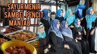 SAYUR MENIR SAMBEL PENCIT UDANG DAN BALI BANDENG  MANTAB.... MABER DIRUMAH BU GURU