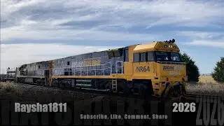 4PM6 - NR64-NR58 (PacNat) Gheringhap - Australian Trains by Raysha1811
