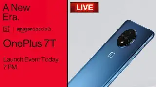 🔴OnePlus 7T Live Launch Event in India | OnePlus Launch Event | A New Era |OnePlus TV