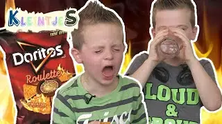 Kinderen doen de DORITOS ROULETTE CHALLENGE