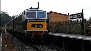 Hymek D7018 of The DEPG Diesel Excursion Day 7/8/21