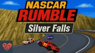 NASCAR RUMBLE PS1 | Single Race : Silver Falls