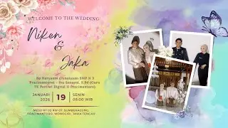🔴 LIVE STREAMING || WEDDING : NIKEN & JAKA || MESU, SUMBERAGUNG, PRACIMANTORO, WONOGIRI