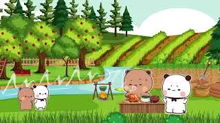 🌾 Family Boat Ride & Village Farming Adventure | Bubu Dudu with Buggu & Duggu 💕