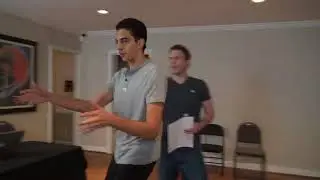 Students at Next Actor Studio, Houston During Class Break