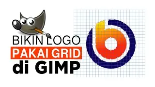 Bikin Logo Pakai Metode Grid di GIMP