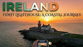 Most Beautiful Sunrise in Ireland? | Fenit Lighthouse, Co. Kerry (4K Drone)