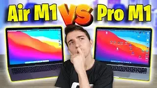 MacBook Pro M1 vs MacBook Air M1! Qual &eacute; melhor? Qual comprar? COMPARATIVO!