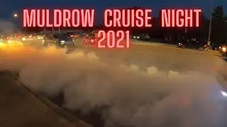 Muldrow cruise night 2021 highlight, burnouts, loud cars, and cool cars