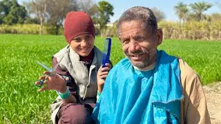 ASMR Smallest barber 💈 in the world 🌍 Fast and Smooth Haircut 💇 