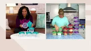 LocknLock Set of 5 Vented Soup Bowls w/ Handles on QVC