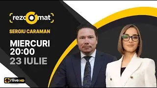 Președintele Consiliului Superior al Magistraturii, Sergiu Caraman este invitatul emisiunii Rezoomat