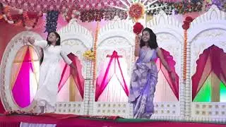 Dance Performance by me and my friend ❤️||B.com Fresher Party 🎉|| MLSM College Sundernagar 🥰||