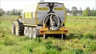NEW HOLLAND 8560 ford con VALZELLI in LIQUAMAZIONE CODOGNO farm .13