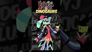 ARTIST turns HELLUVA BOSS  into DINOSAURS